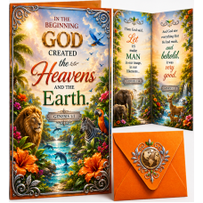 In The Beginning God Created The Heaven's & The Earth